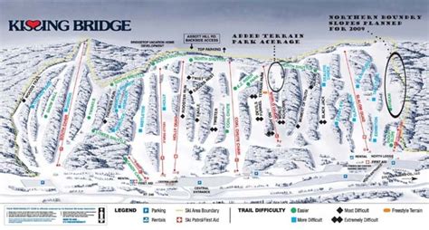 Kissing bridge ski resort - Kissing Bridge opened in 1960 and over time became a consolidation of three ski areas by the mid-1970’s. As eastern ski areas go it is fairly large with 778 acres. That makes it technically bigger than Aspen/Ajax, which has only 675 acres.